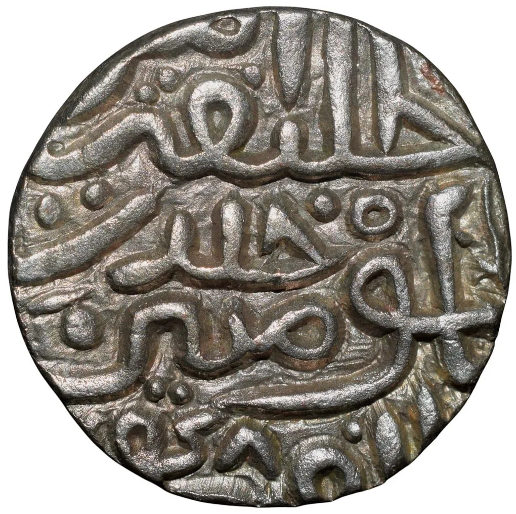 Billion 1 Tanka of Mahmud Shah I(AD1436-69) of Malwa Sultanate M36 Rare