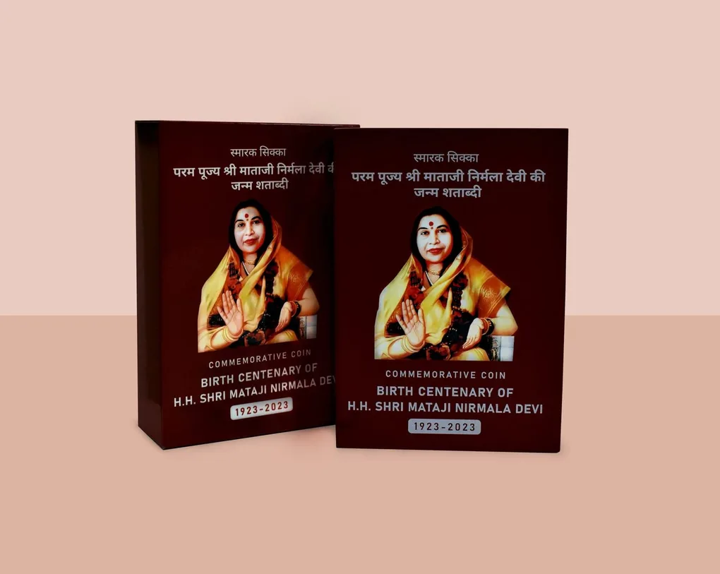 Birth Centenary of H.H. Shri Mataji Nirmala Devi | Rs. 100 Proof Coin | MDF Box