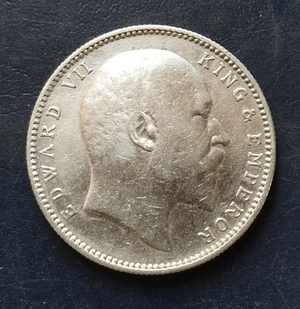 British India Emperor & king Edward VII YEAR:1906 Condition as per image Same and similar piece available