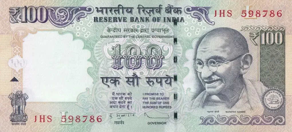 D Subbarao 100 Rupees Holy 786 Ending Unc Note Rare