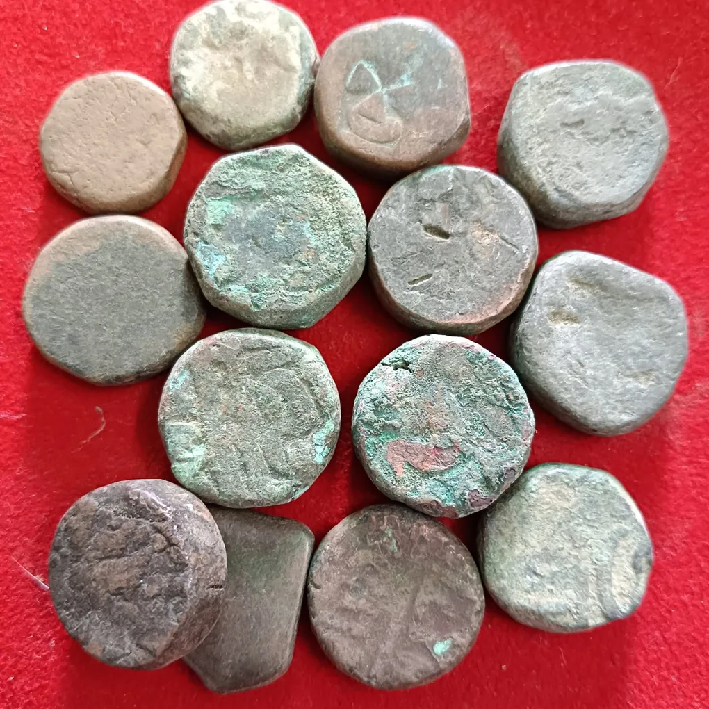 Rare Mughals Sultanate State Coins 10 Pcs Given