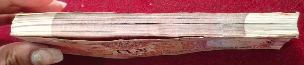 20 Rupees Governor R.n.malmhotra ( B Insert) Rare (100 Note) Serial Packet