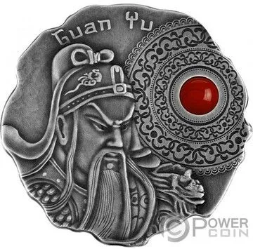 Cameroon 500 Francs Guan Yu 2021 silver proof set Rare Beautiful Set