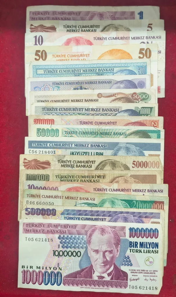 zaire 21 different all different denomination rare set