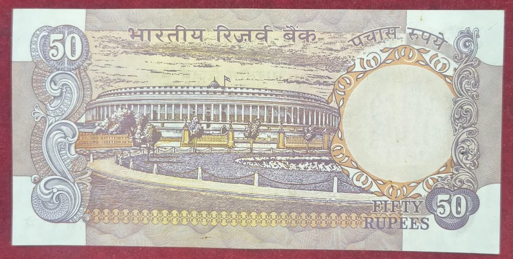 50 rupees old issue governor c. rangarajan good condition rare note