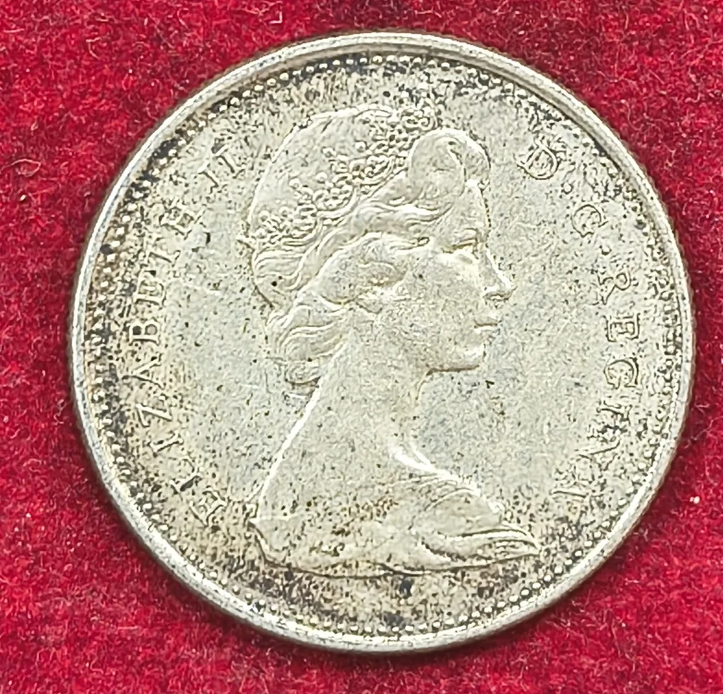 Canada 25 Cents 1967 - Elizabeth II Centennial Nickel Trial Strike Rare Coin # A-492
