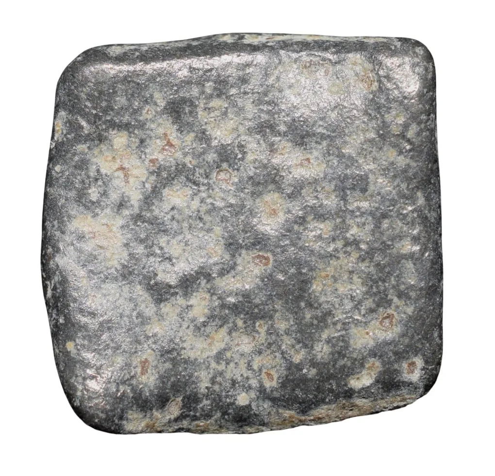 Lead Coin of Western Kshatrapa - Rudrasena III? (3rd Cen. AD) with Bull facing right/3-Arched Hill Rare