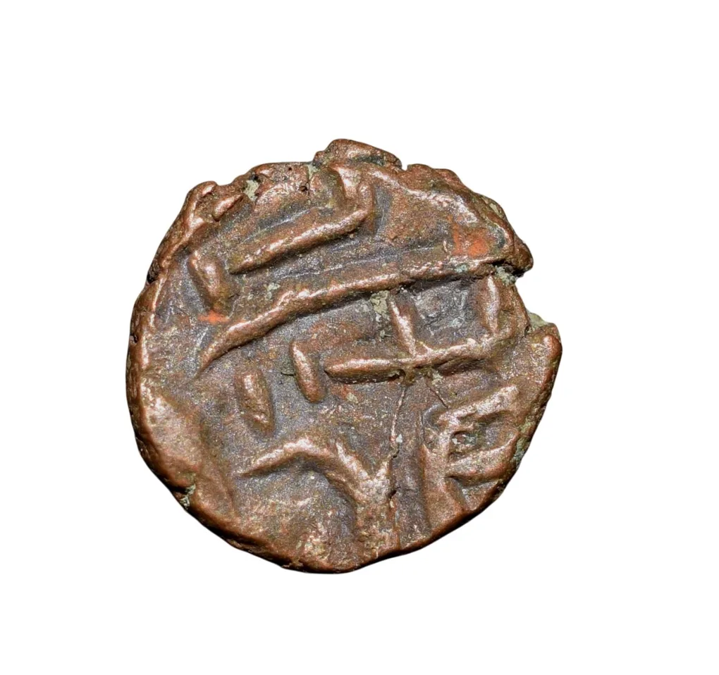 Copper Kakani of Ganapati Naga(c. 3rd Cen. AD) of Nagas Dynasty from Padmavati Bull Type