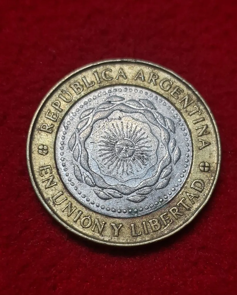 Argentina 2 Pesos Coin