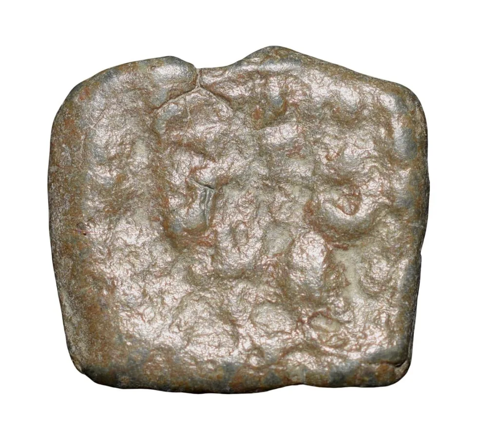 Lead Unit of Kumar Gupta I(AD 414-455) of Gupta Dynasty 'Garuda' Type Very Rare