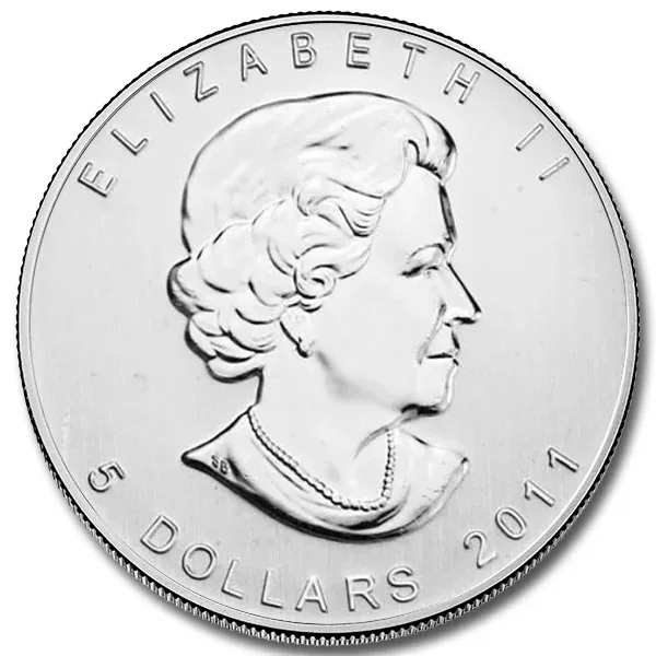Canada 2011 1oz Silver Bullion Coin Ultra Unique and Rare Very Limited Mintage
