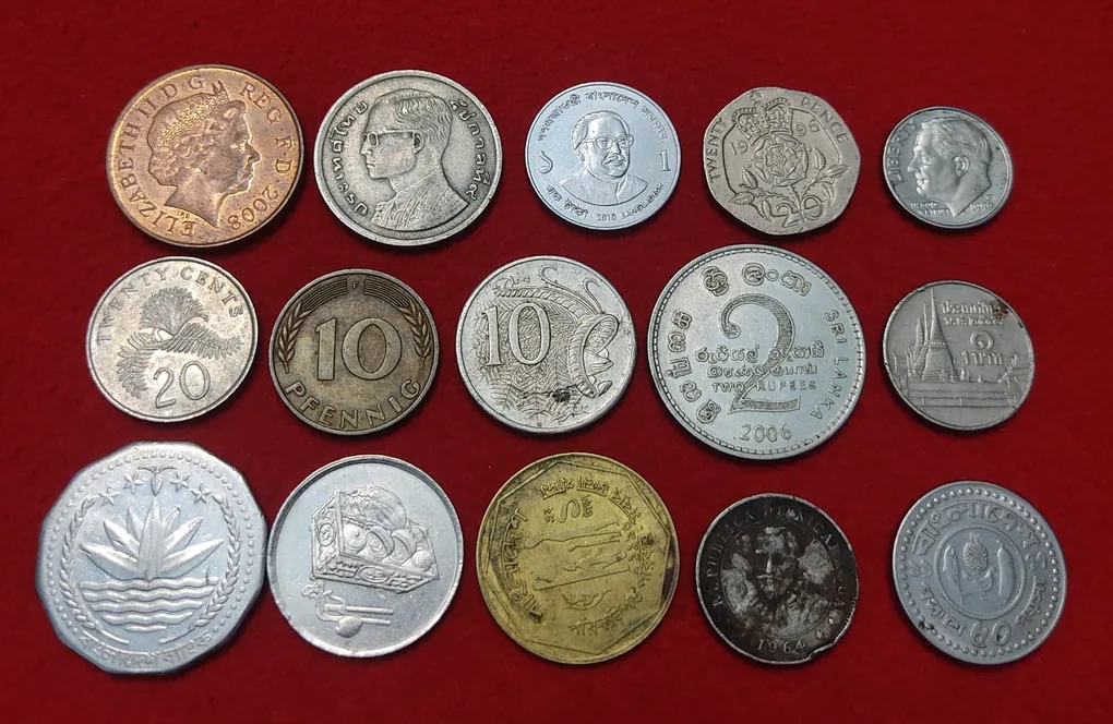 Foreign Coin Set