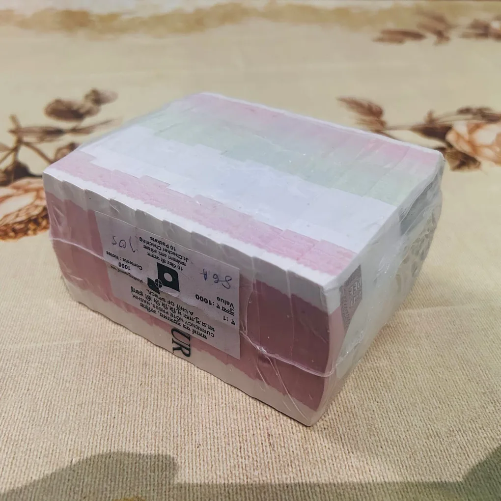 DAM Cheap Sale❤️🤑 1 Rupee RIM Year 2016 Total 10 Bundle New Fresh 1000 Notes RIB Sealed Packed RIM at Lowest Price