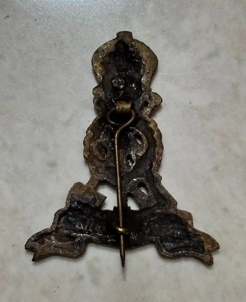 British Army Royal Pioneers Corps King Cap Badge