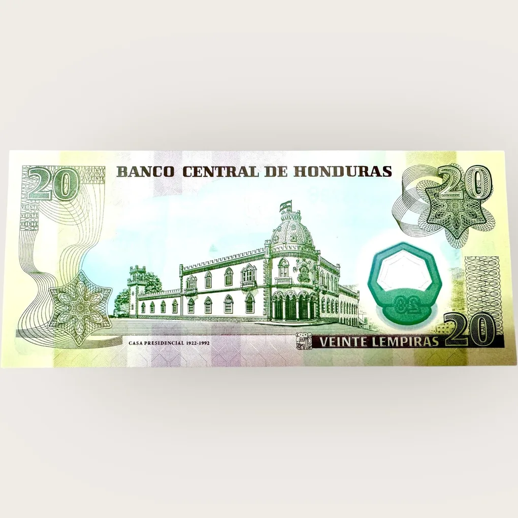 Honduras 20 Lempiras 2008 World Banknote Ending 786 Series