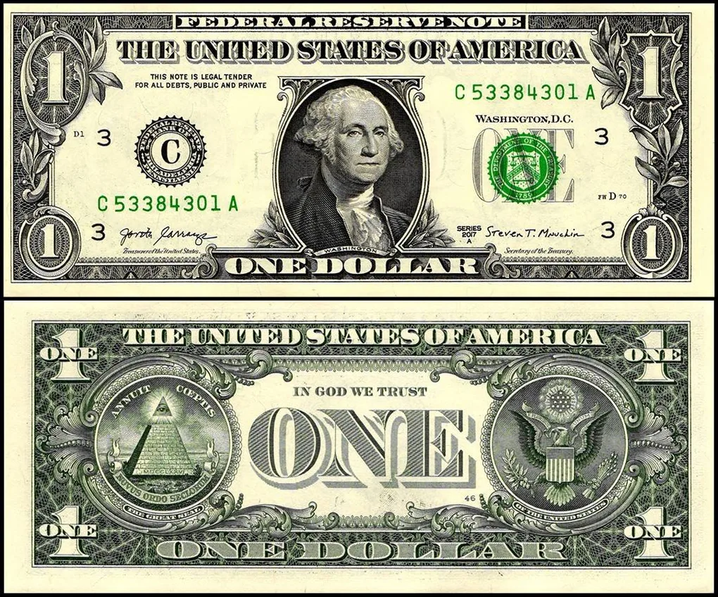 USA 1 Dollar Issue UNC Unique World Banknote Collection Unique And Rare
