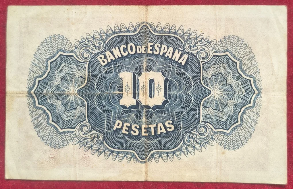 Spain 10 Pesetas Lowest Price Rare Note