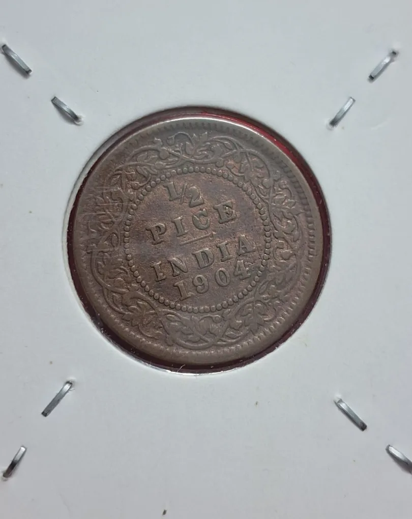 1/2 Pice 1904 Coin