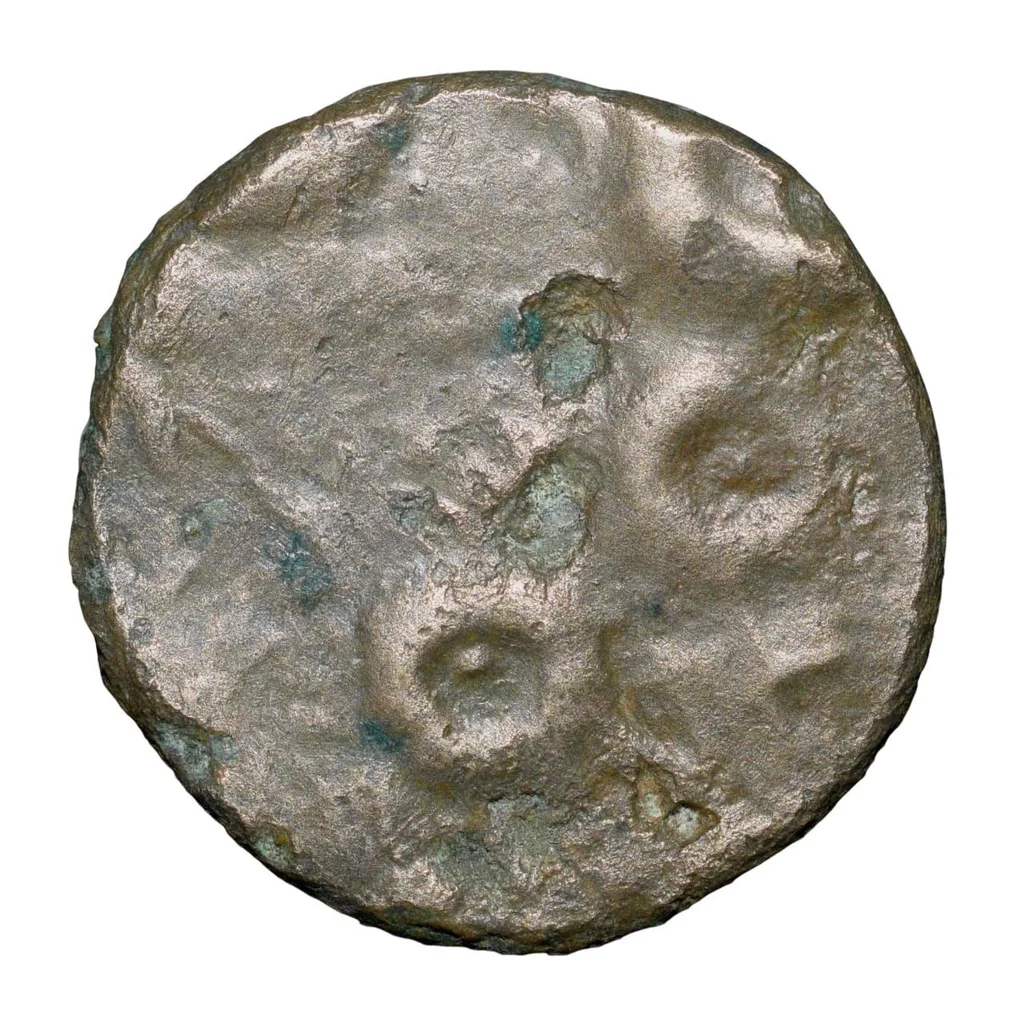 Potin Coin of Yajna Satakarni(1st Cen.BC) of Satavahana Dynasty Elephant Type Banavasi Region