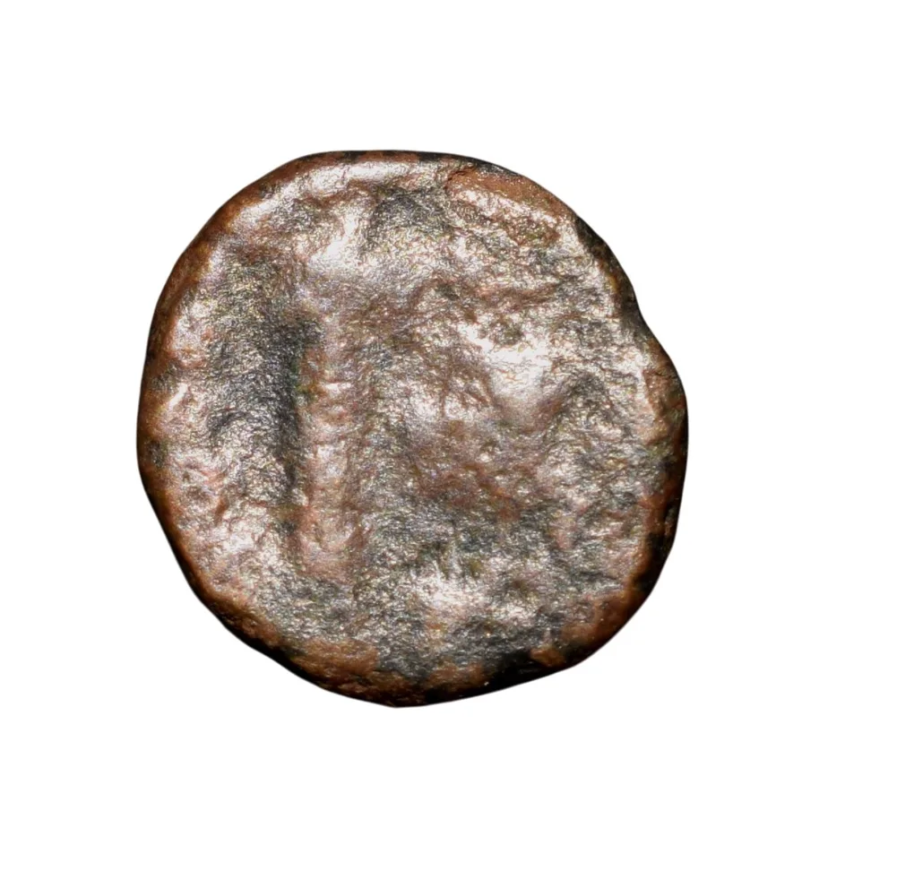 Copper Coin of Ramagupta (AD 375-376) of Gupta Dynasty - Garuda Type Rare