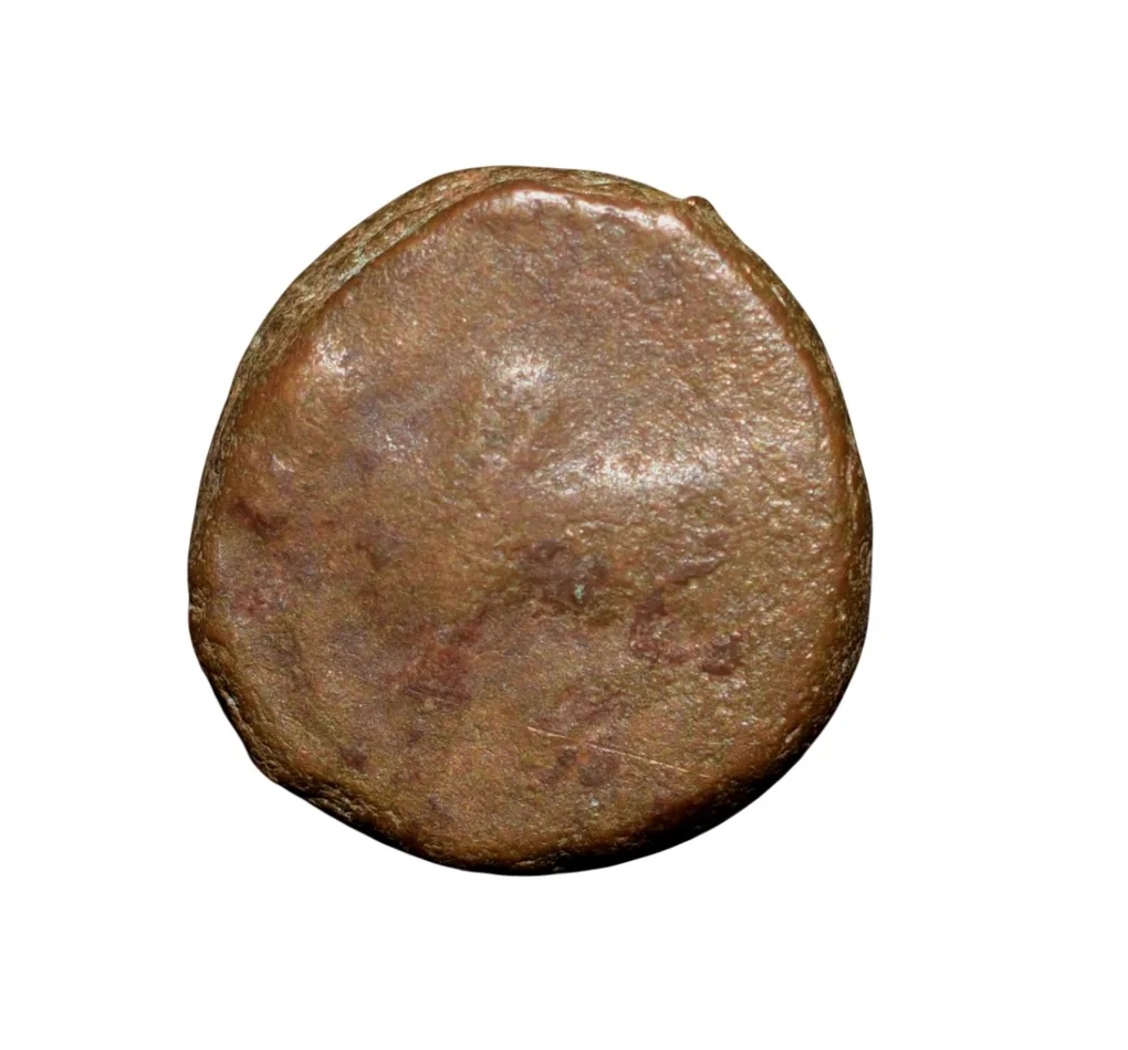 Copper Kakani of Ganapati Naga(c. 3rd Cen. AD) of Nagas Dynasty from Padmavati Bull Type