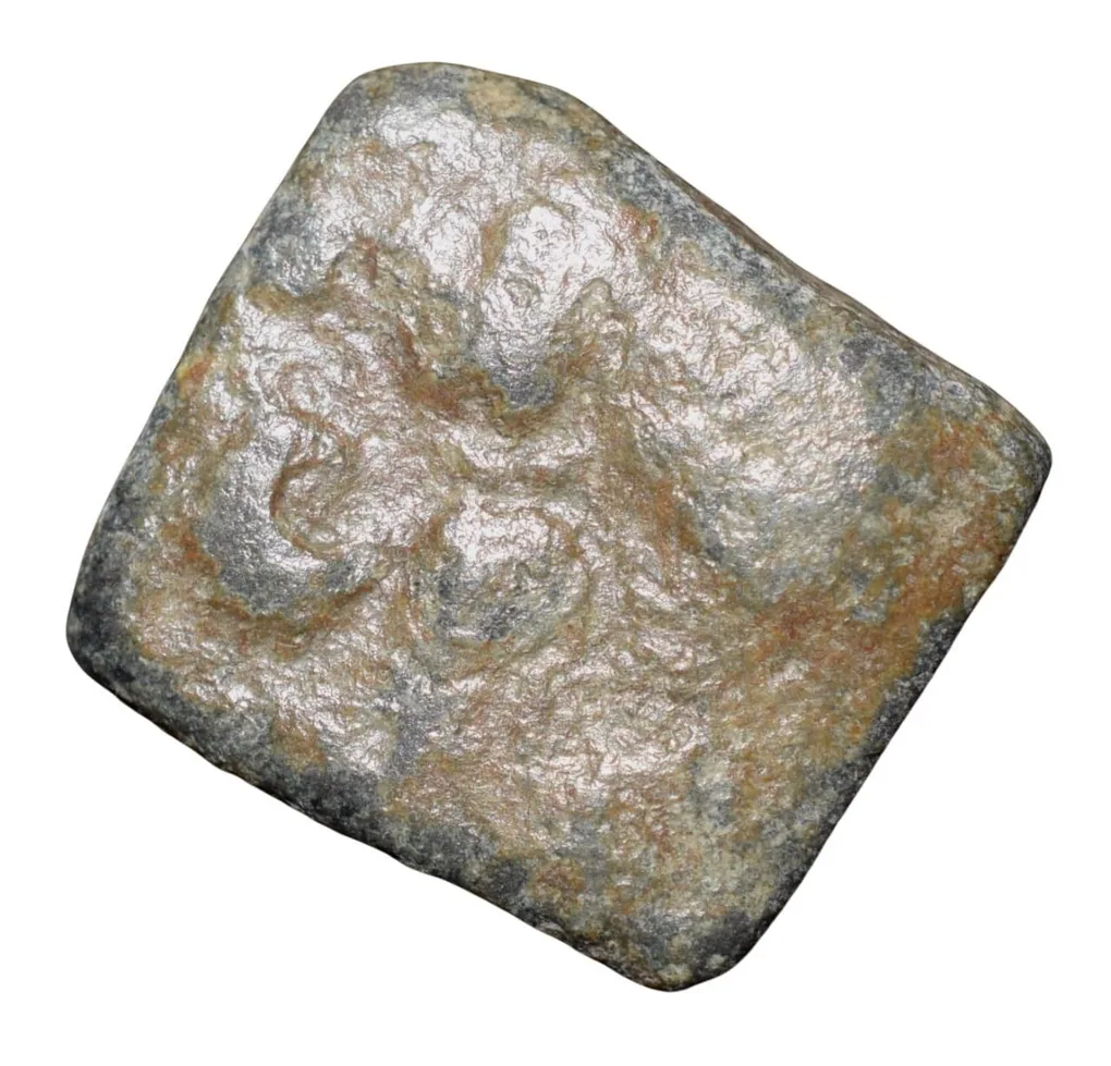 Lead Coin of Skanda Gupta(AD 455-67) of Gupta Dynasty with Garuda/Brahmi Legends