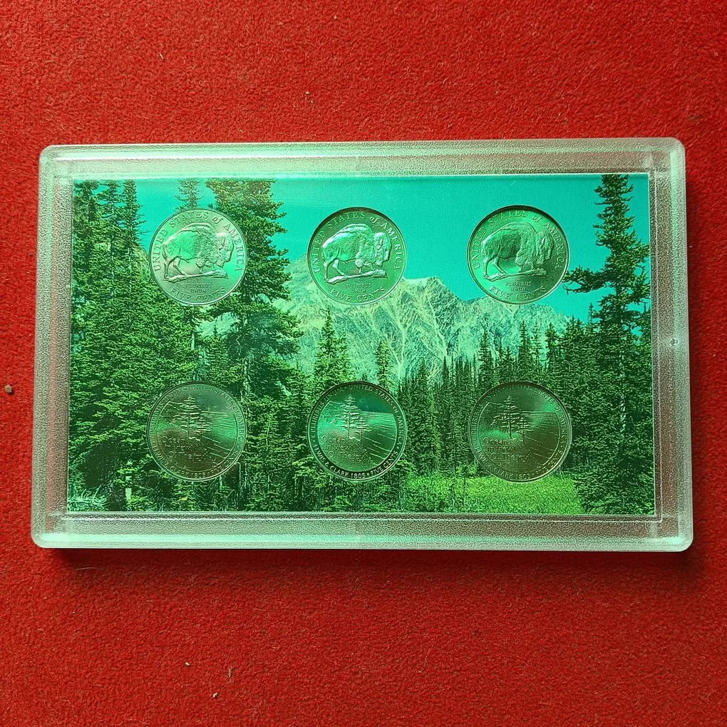Extremely Rare Westward Journey Old Issue Proof Coin Set 2005 Year United States Mint