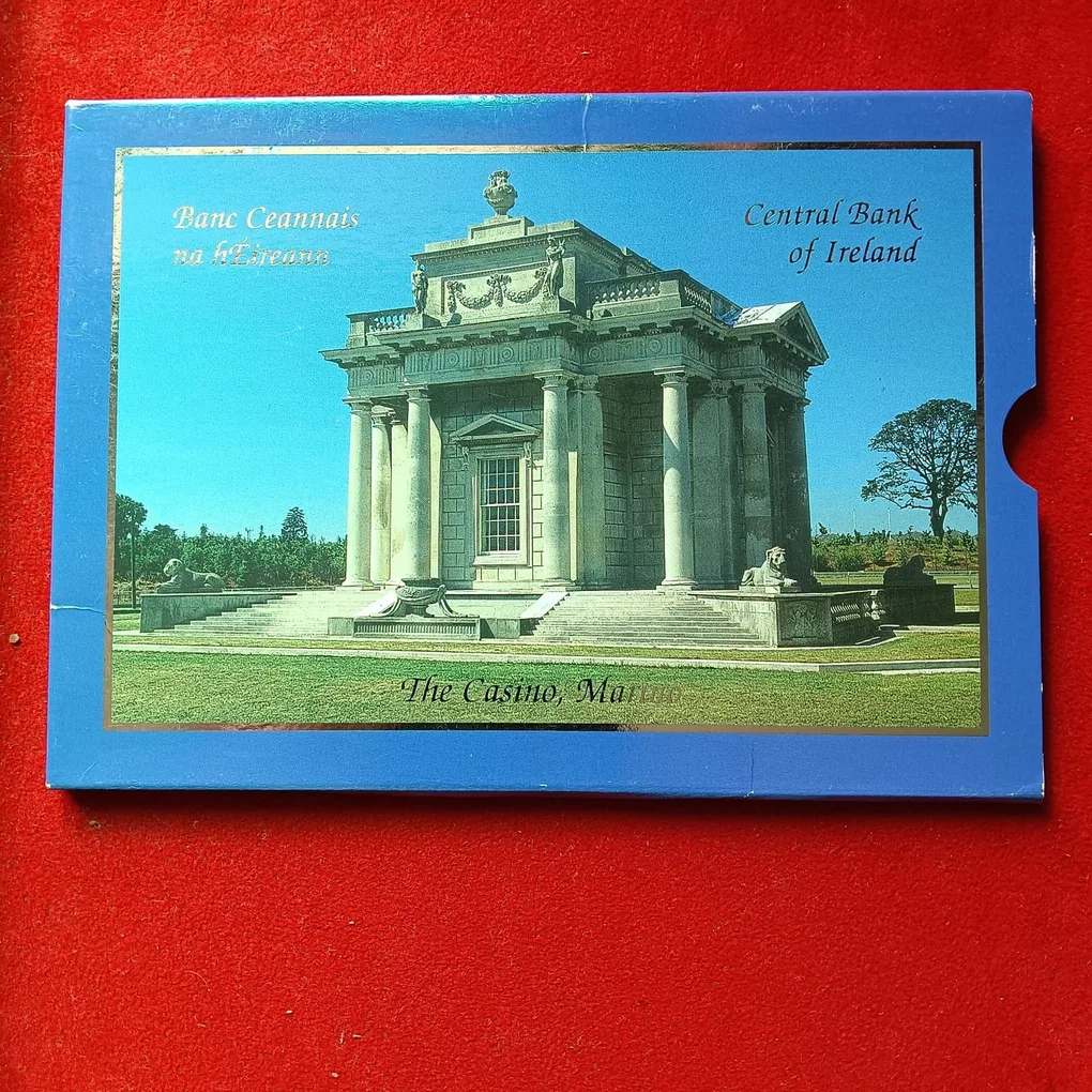 The Casino Mario Central Bank Of Ireland Uncirculated Euro Coin Set 2003 Year