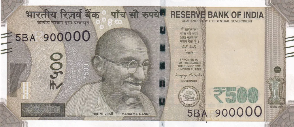 900000 Fancy Number 500 Rupees GEM UNC Rare Note