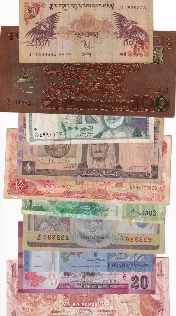 10 Different World Note Rare ( 10 PCE LOTT )