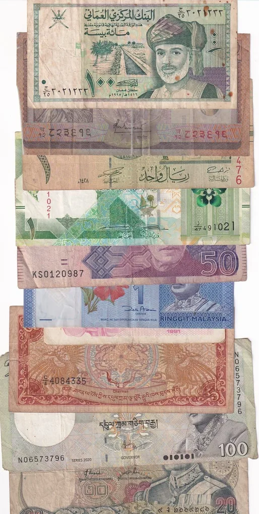 10 Different World Note Rare ( 10 PCE LOTT )