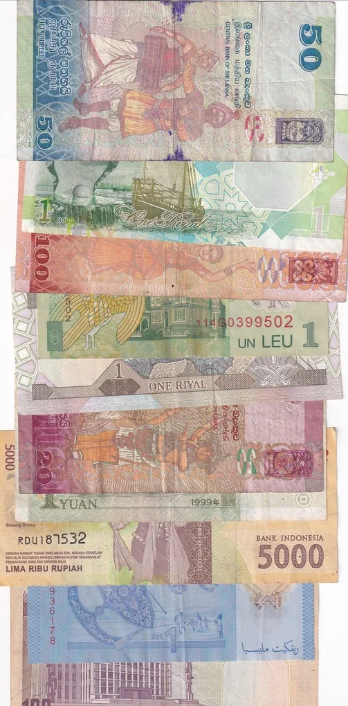 10 Different World Note Rare ( 10 PCE LOTT )