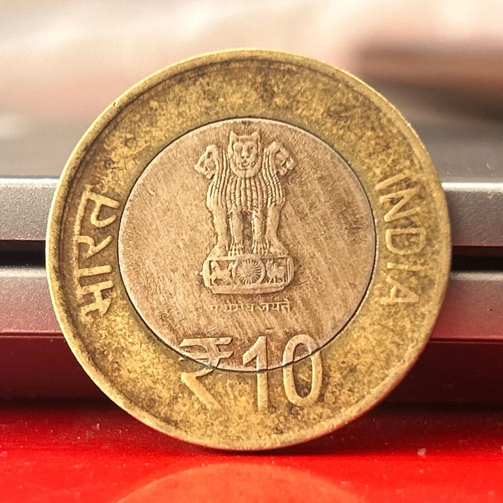 10 Rupees 475th Birth Anniversary of Maharana Pratap 2015 Bombay Mint Commemorative Coin