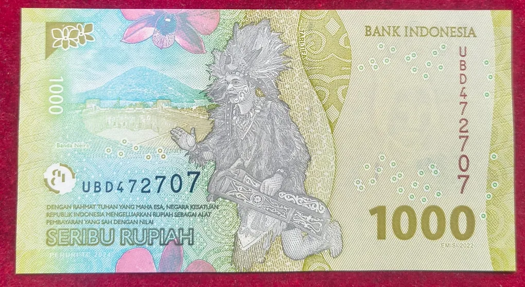 Indonesia 1000 Seribu Rupiah GEM UNC Bank Note
