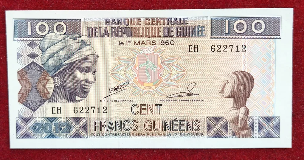 DE Guinee 100 Guineens GEM UNC Bank Note