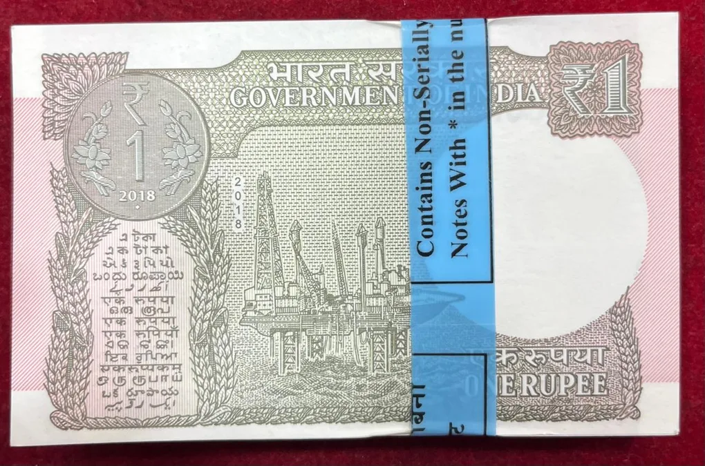 2018 One Rupees Seriel Packet + Last Note Star Lowest Price