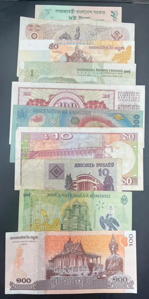 10 Different World Note Rare ( 10 PCE LOTT )