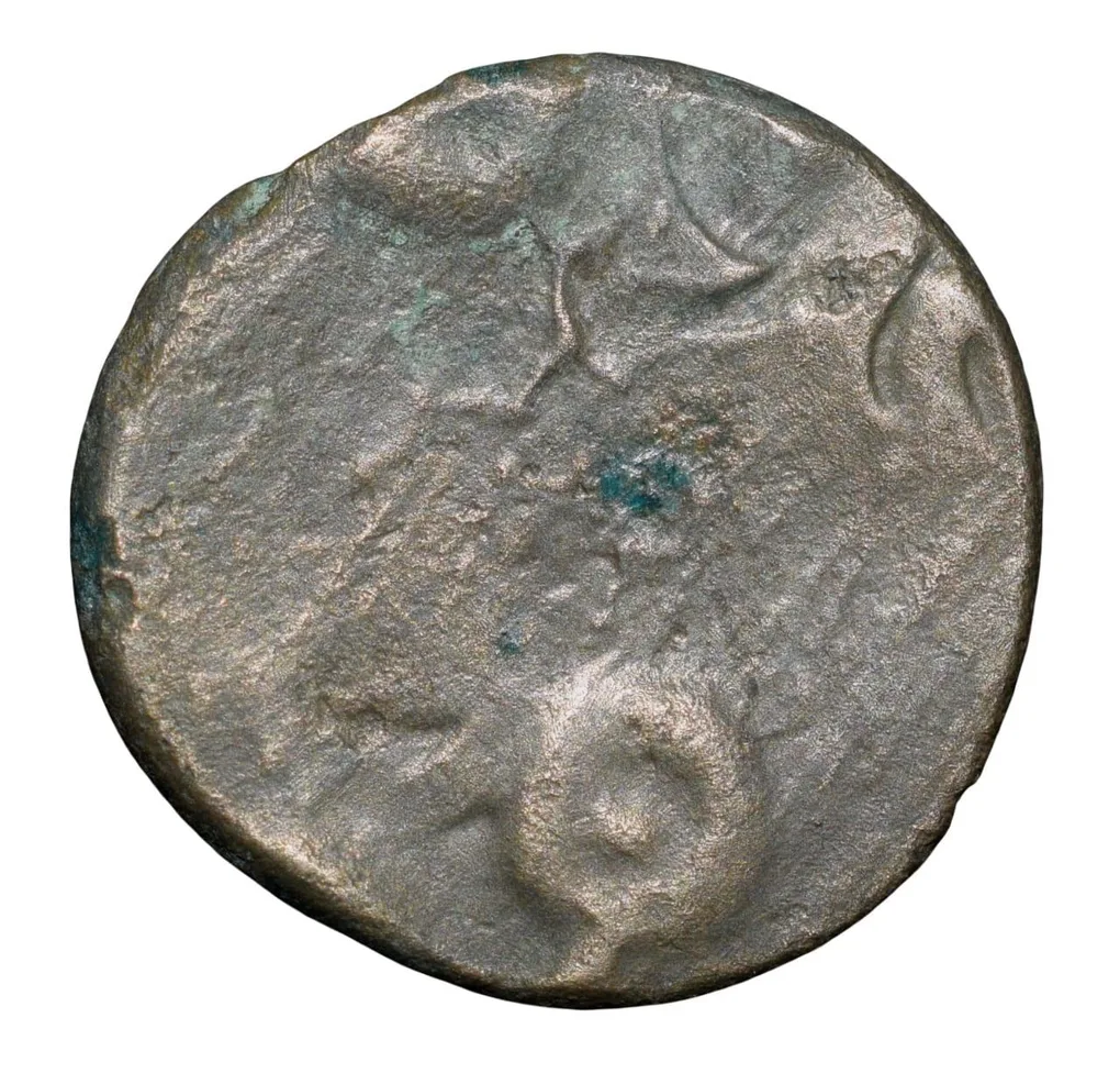 Potin Coin of Yajna Satakarni(1st Cen.BC) of Satavahana Dynasty Elephant Type Banavasi Region