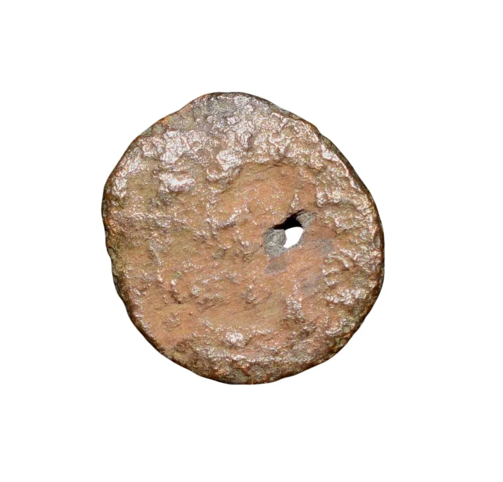 Copper Coin of Ramagupta (AD 375-376) of Gupta Dynasty - Garuda Type Rare