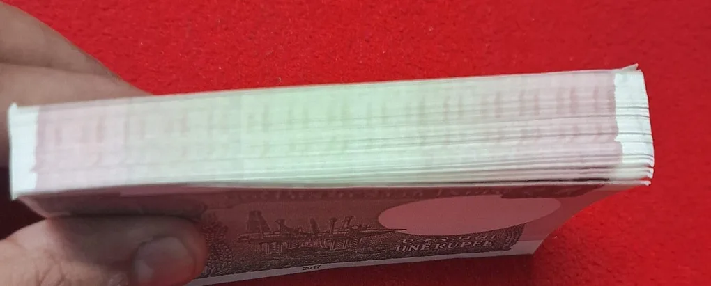 One Rupee Packet 2017 Serial No. 600501- 600600