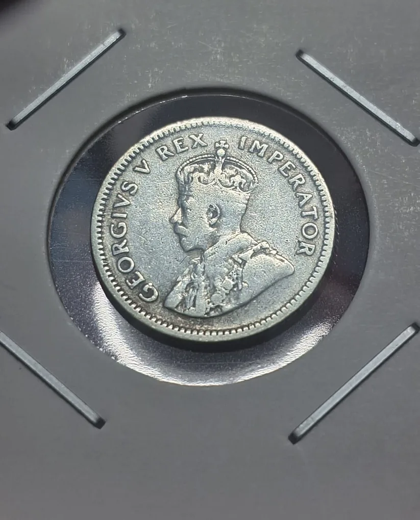 South Africa 6 Pence Coin 1930 George V REX