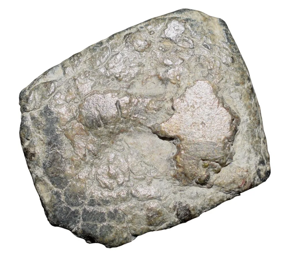 Lead Coin of Western Kshatrapa - Rudrasena III? (3rd Cen. AD) with Bull facing Right/3-Arched Hill Rare