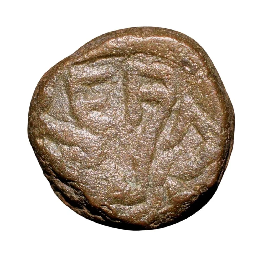 Copper Kakani of Ganapati Naga(c. 3rd Cen. AD) of Nagas Dynasty from Padmavati Bull Heavy Type