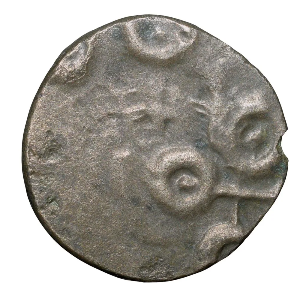 Potin Coin of Satakarni of Satavahana Dynasty (1st Cen. BC) from Banavasi Region