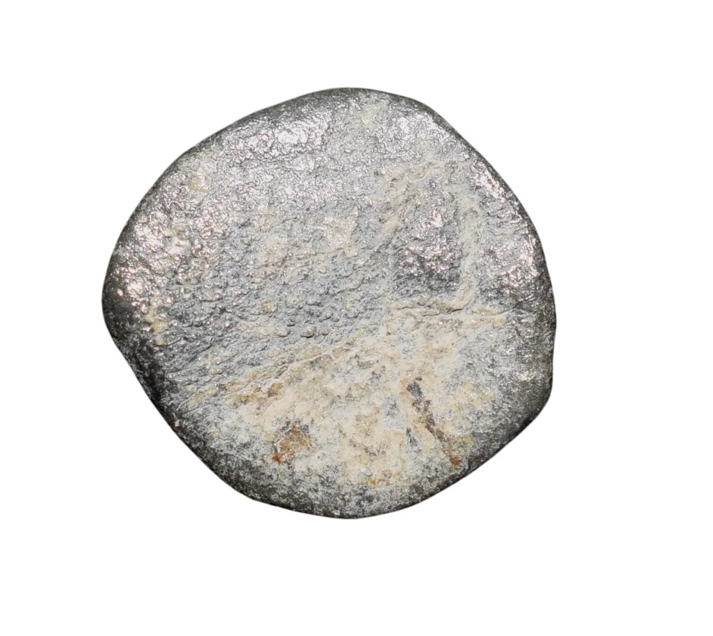Lead Coin of Satavahan Dynasty (1st Cen. BC) from Nashik Region with Bull facing right
