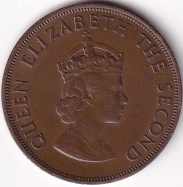 1957 Jersey 1/12 shillings Elizabeth II Coin rare