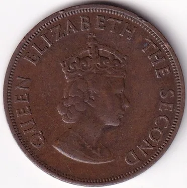 1964 Jersey 1/12 shillings Elizabeth II Coin rare