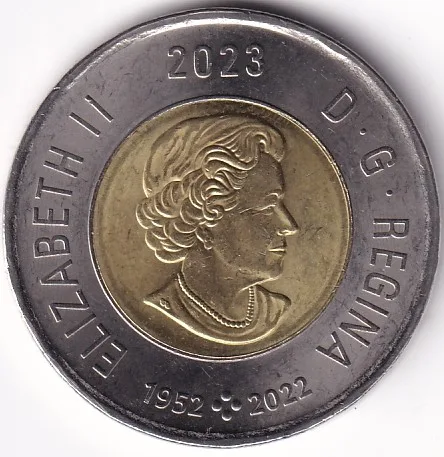 2 Dollars Canada 2023 Riopelle Color Unc Coin