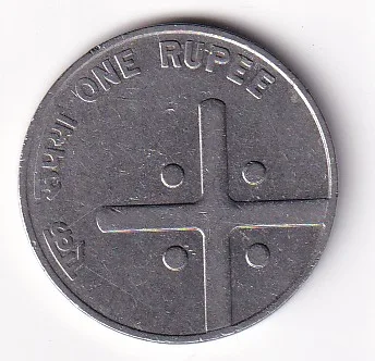 2004 Cross Coin India Rare Date Extermaly Rare High Grated Coin # N-428