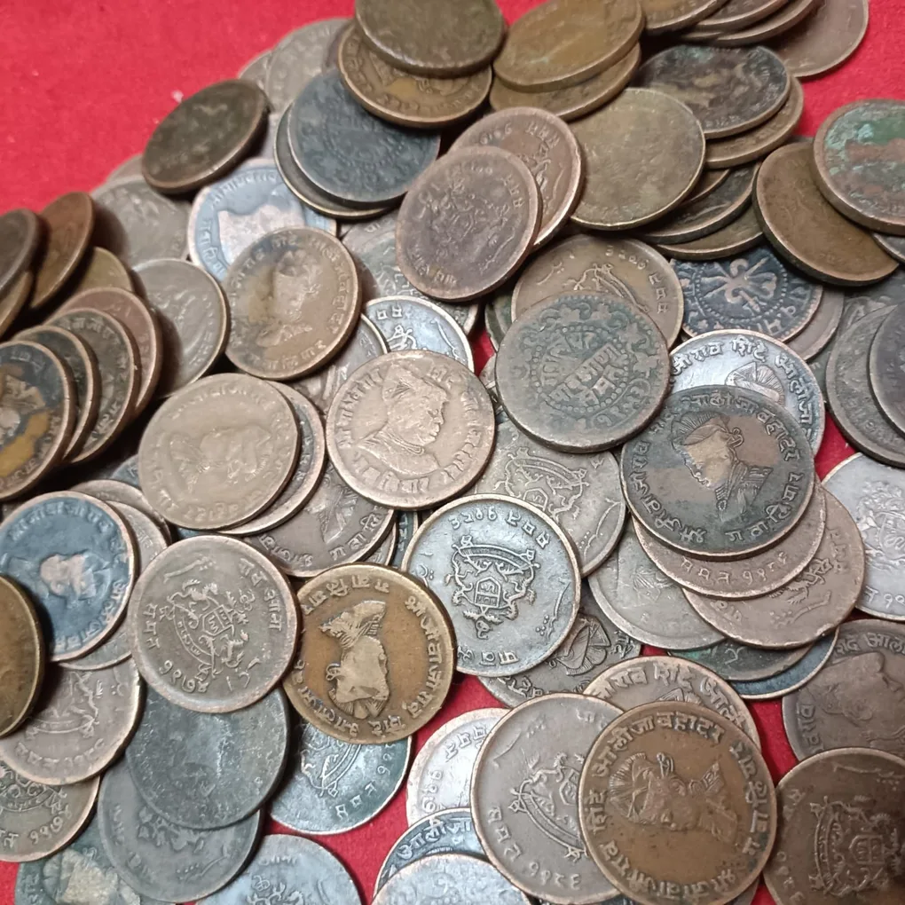 PAV Anna Shree Shiva Ji Rao Shinde Bhadur Gwalior State Coin 25 Pcs Given